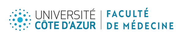 Logo Université Côte d'Azur Faculté de Médecine - Partenariat patient CI3P Claire Fourneaux